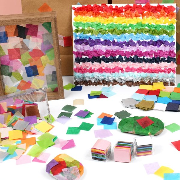 1 Inch Tissue Paper Squares
