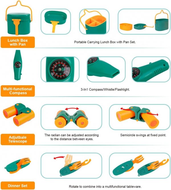 Kids Camping Set(Green)