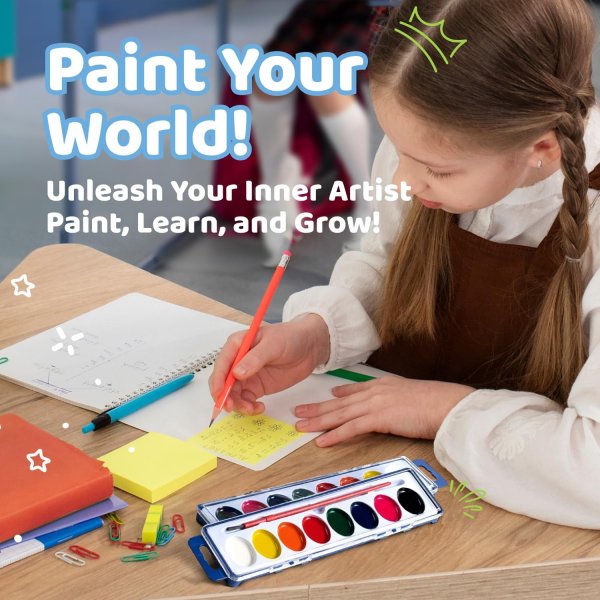 Watercolor Paint Set