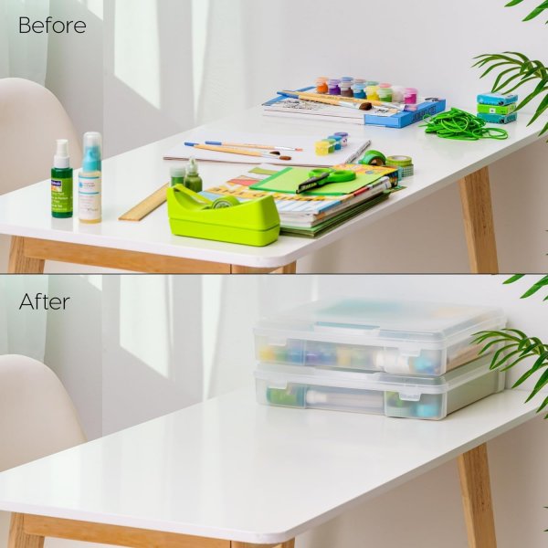 Scrapbook Paper Storage Cases Organizers