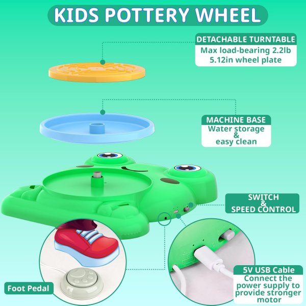 Pottery Wheel for Kids