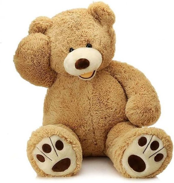 Giant Teddy Bear - Light Brown