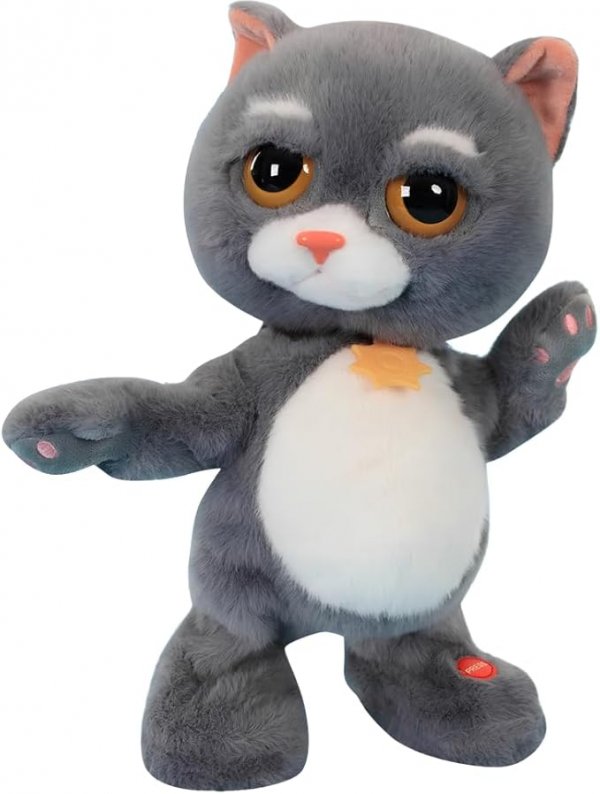 Interactive Stuffed Plush Animal Toy - Cat