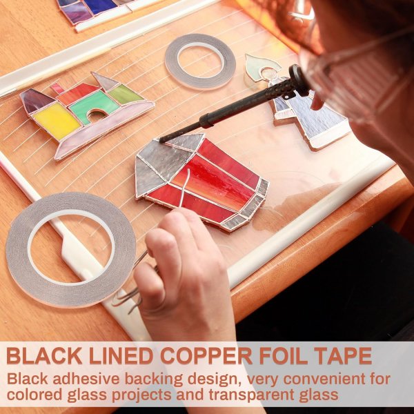 Copper Foil Stained Glass