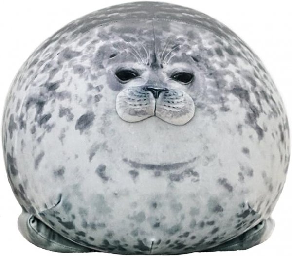 Seal Plush Pillow: Soft Stuffed Animal Toy