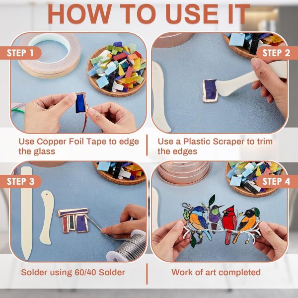 Copper Foil Stained Glass