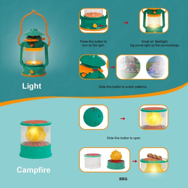 Kids Camping Set(Green)