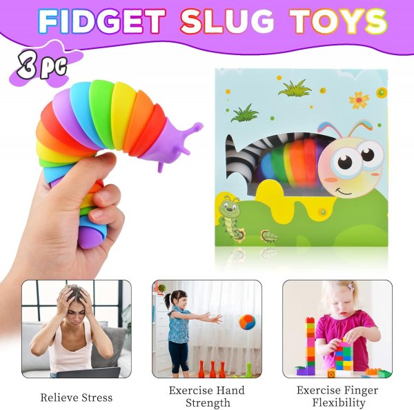 Fidget Slug Toy